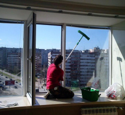 Мытье окон в однокомнатной квартире Чекмагуш